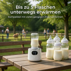 ELUVI Pure – Tragbarer Flaschenwärmer