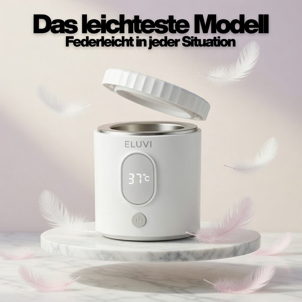 ELUVI Pro – Tragbarer Flaschenwärmer