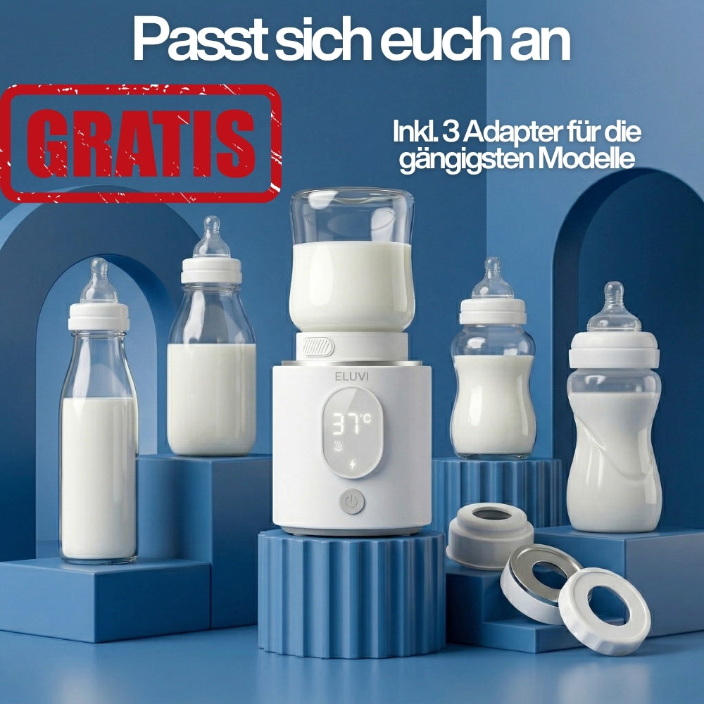 ELUVI Pro – Tragbarer Flaschenwärmer
