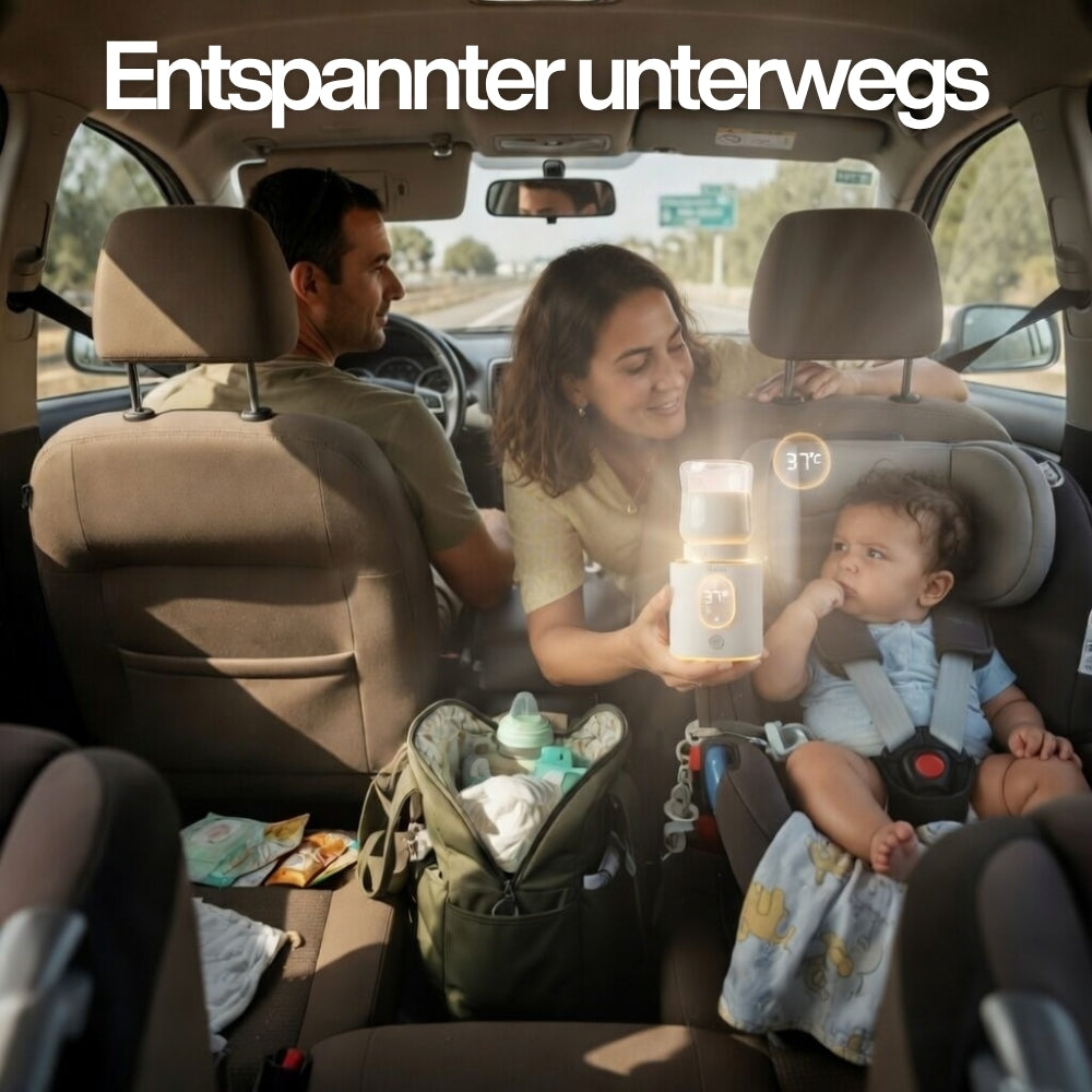 ELUVI Pro – Tragbarer Flaschenwärmer