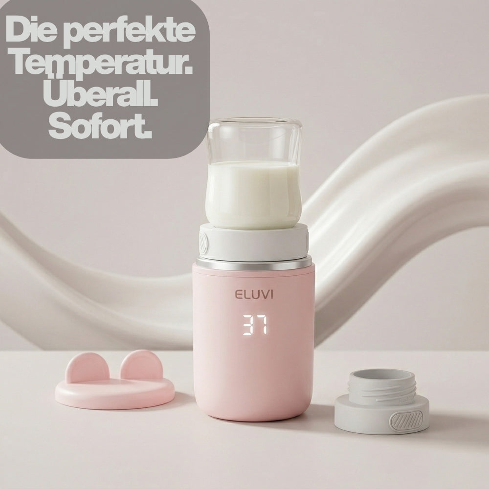 ELUVI Ultra – Tragbarer Flaschenwärmer