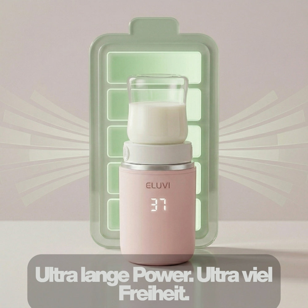 ELUVI Ultra – Tragbarer Flaschenwärmer