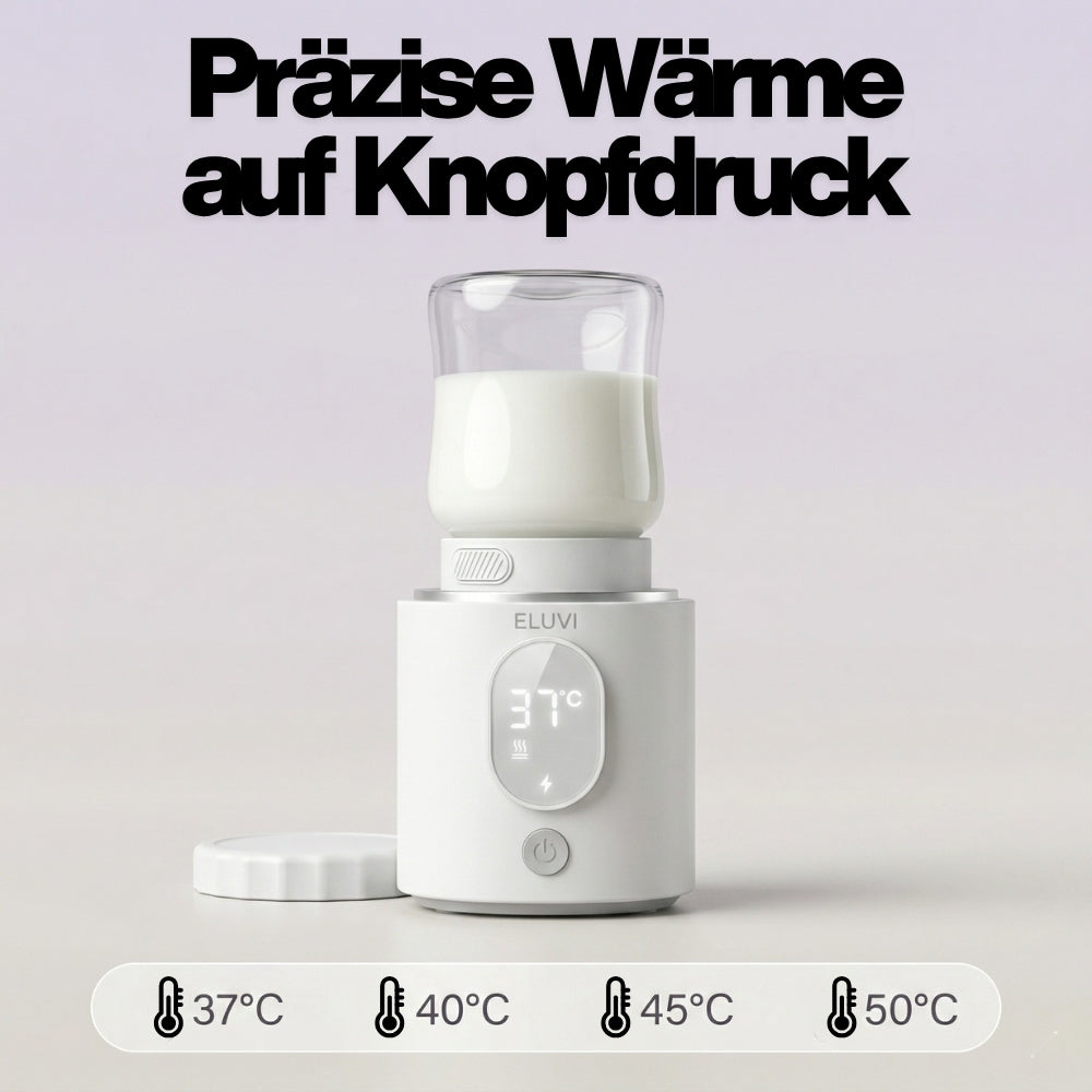 ELUVI Pro – Tragbarer Flaschenwärmer